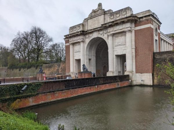 The Menin Gate - location of a memorable nightly ceremony for the fallen of The Great War