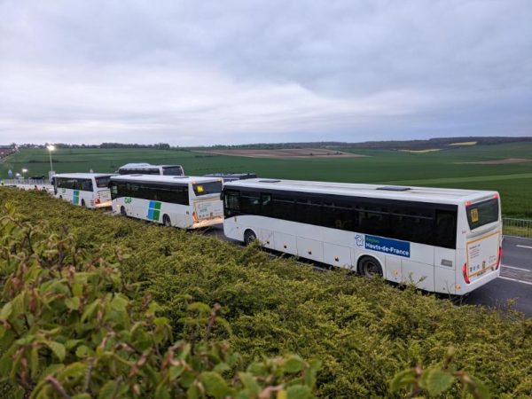 The efficient after Dawn Service coach collection arrangements